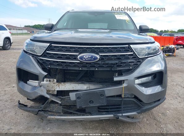1FMSK8DH9MGA13033 2021 FORD EXPLORER Gray Widok zestawu wskaźników