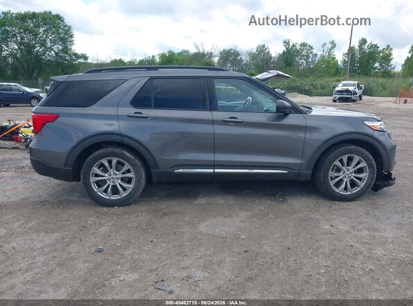 1FMSK8DH9MGA13033 2021 FORD EXPLORER Gray Widok wnętrza z tyłu