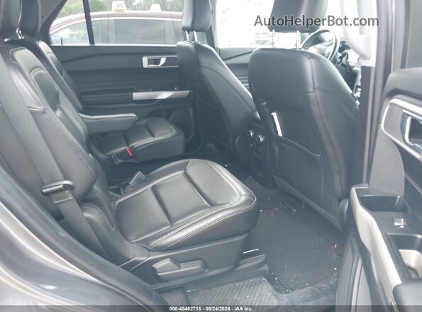 1FMSK8DH9MGA13033 2021 FORD EXPLORER Gray Widok naklejki z numerem VIN