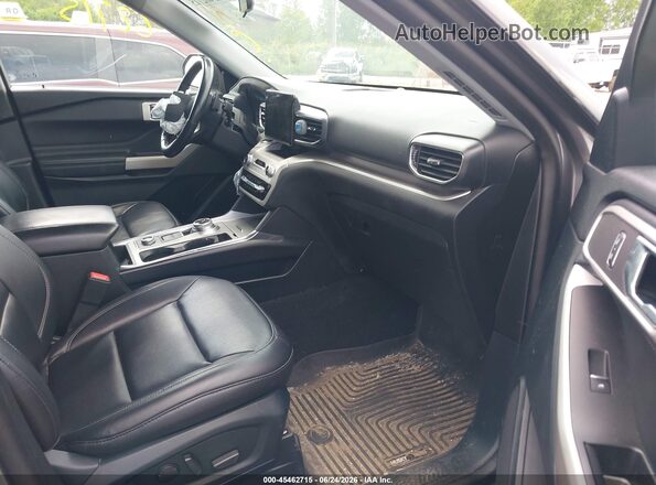 1FMSK8DH9MGA13033 2021 FORD EXPLORER Gray Widok wnętrza z przodu