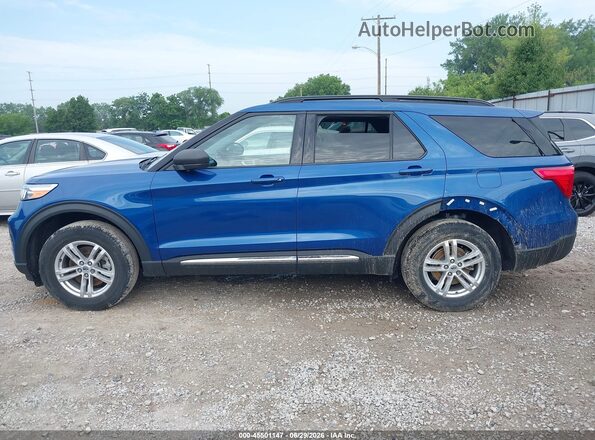 1FMSK8DH9MGC38441 2021 FORD EXPLORER Blue 