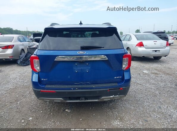 1FMSK8DH9MGC38441 2021 FORD EXPLORER Blue 
