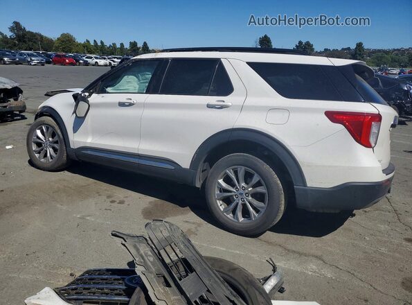 1FMSK8DH9MGC51478 2021 FORD EXPLORER White Tył lewy