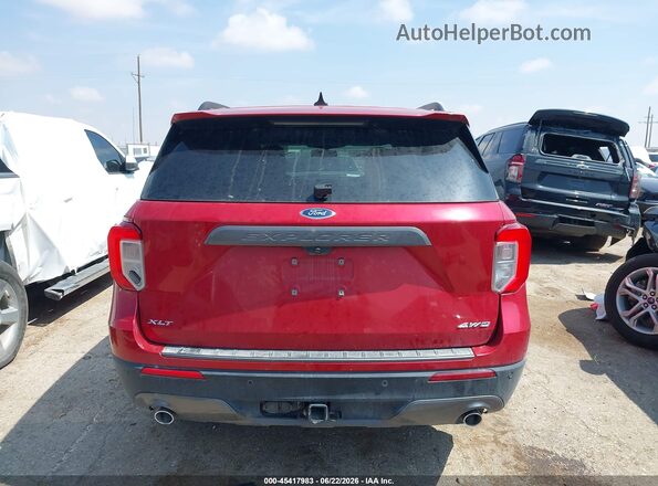 1FMSK8DH9NGC33872 2022 FORD EXPLORER Maroon 