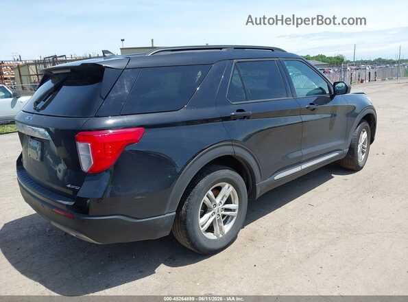 1FMSK8DH9PGA08550 2023 FORD EXPLORER Black Задня права чверть