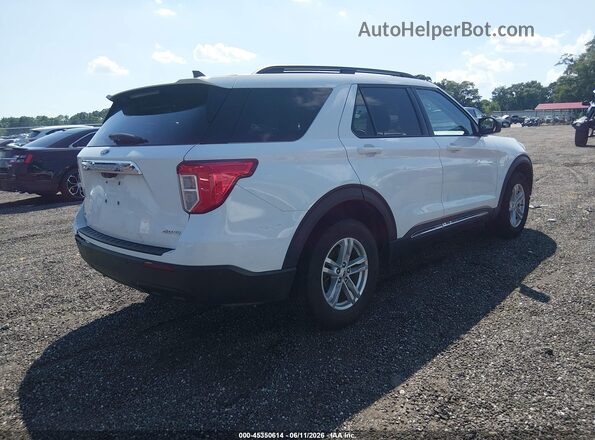 1FMSK8DH9PGA18611 2023 FORD EXPLORER Белый Задняя правая четверть