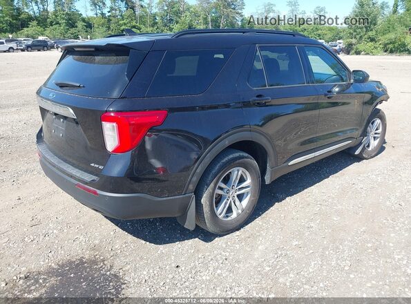 1FMSK8DH9RGA44127 2024 FORD EXPLORER Black უკანა მარჯვენა