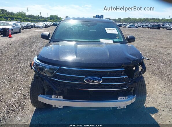 1FMSK8DH9RGA44127 2024 FORD EXPLORER Black ხელსაწყოთა პანელის ხედი