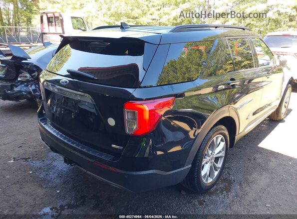 1FMSK8DHXLGA11726 2020 FORD EXPLORER Black Trasero derecho
