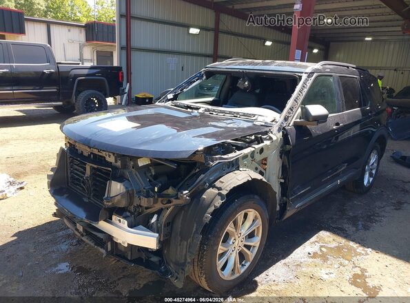 1FMSK8DHXLGA11726 2020 FORD EXPLORER Black Vista frontal