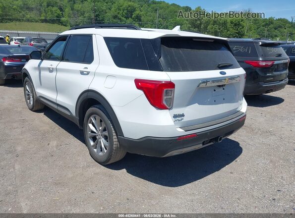 1FMSK8DHXLGA16408 2020 FORD EXPLORER White Հետևի ձախ