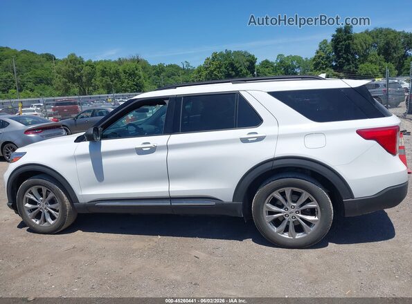 1FMSK8DHXLGA16408 2020 FORD EXPLORER White Սալոնի 360 աստիճան տեսք