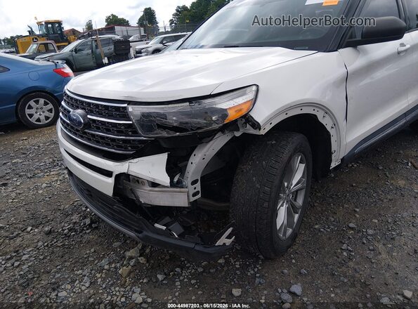 1FMSK8DHXLGA51174 2020 FORD EXPLORER White Widok z przodu