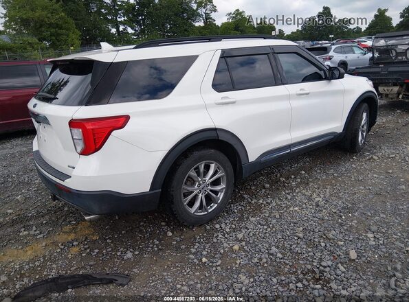1FMSK8DHXLGA51174 2020 FORD EXPLORER White Tył prawy