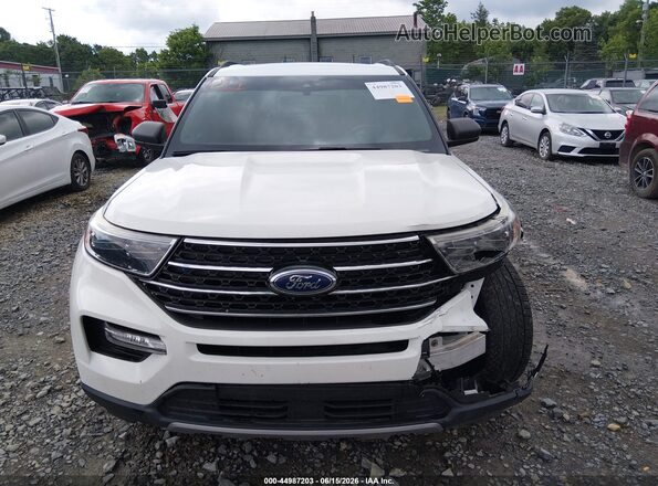 1FMSK8DHXLGA51174 2020 FORD EXPLORER White Widok zestawu wskaźników