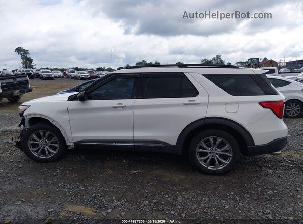 1FMSK8DHXLGA51174 2020 FORD EXPLORER White Widok wnętrza 360 stopni