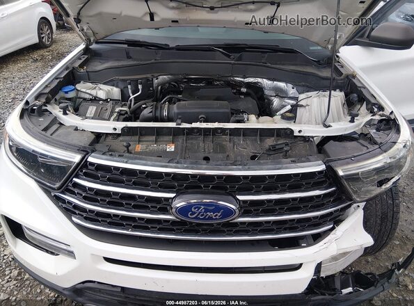 1FMSK8DHXLGA51174 2020 FORD EXPLORER White Widok z tyłu