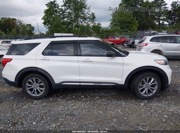 1FMSK8DHXLGA51174 2020 FORD EXPLORER White Widok wnętrza z tyłu
