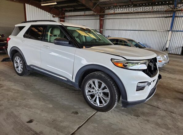 1FMSK8DHXLGA63423 2020 FORD EXPLORER White 