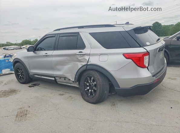 1FMSK8DHXMGB77987 2021 FORD EXPLORER Серебряный Задняя левая четверть