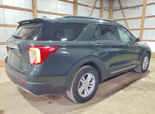 1FMSK8DHXNGA90365 2022 FORD EXPLORER Green Tył prawy