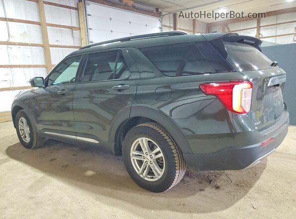 1FMSK8DHXNGA90365 2022 FORD EXPLORER Green Tył lewy