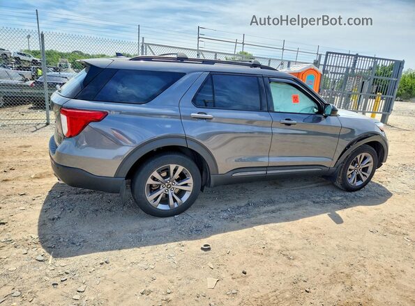 1FMSK8DHXNGB14499 2022 FORD EXPLORER Серый Задняя правая четверть