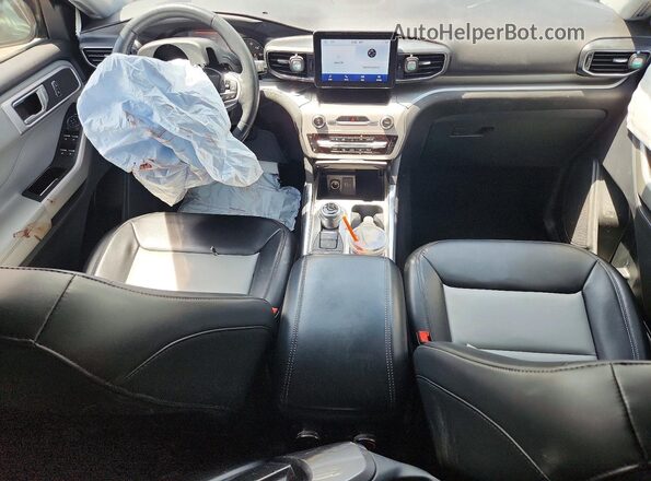 1FMSK8DHXNGB14499 2022 FORD EXPLORER Серый Вид панели приборов