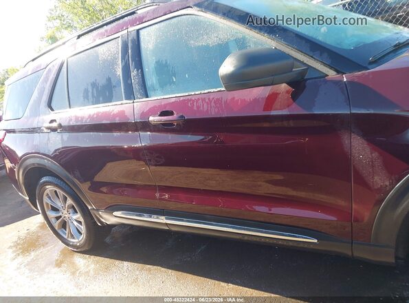 1FMSK8DHXNGC16353 2022 FORD EXPLORER Purple უკანა სალონის ხედი