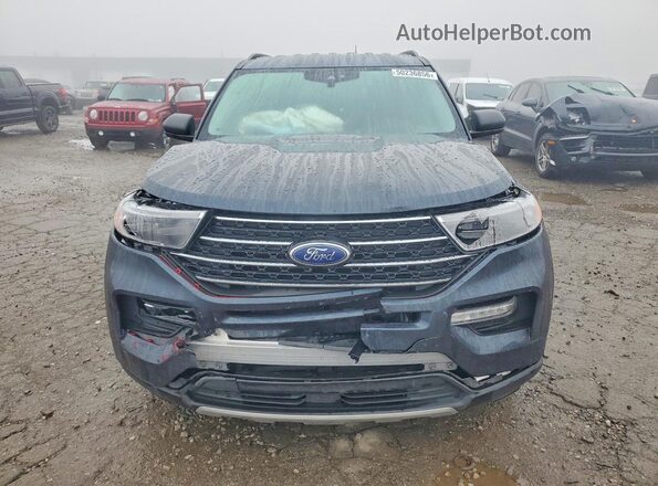 1FMSK8DHXRGA01030 2024 FORD EXPLORER Blue Вид спереду