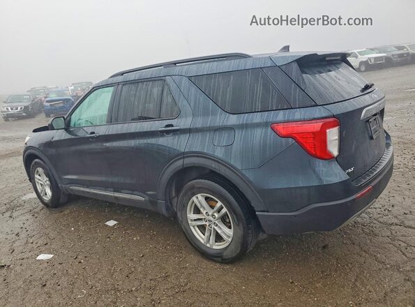 1FMSK8DHXRGA01030 2024 FORD EXPLORER Blue Задня ліва чверть