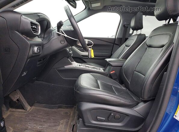 1FMSK8FH0NGC13667 2022 FORD EXPLORER Blue Սալոնի դիմացի տեսք
