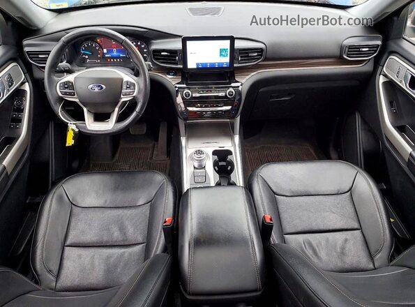 1FMSK8FH0NGC13667 2022 FORD EXPLORER Blue Առջևի վահանակի տեսք