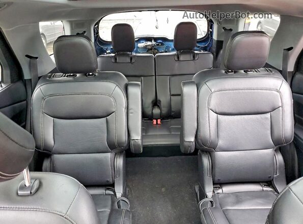 1FMSK8FH0NGC13667 2022 FORD EXPLORER Blue Հետևի նստատեղերի տեսք