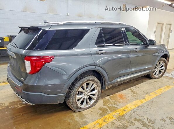 1FMSK8FH1LGC00620 2020 FORD EXPLORER Charcoal Задня права чверть