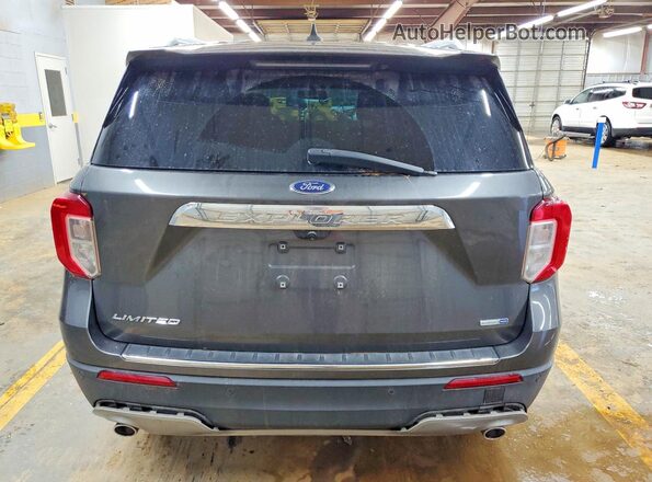 1FMSK8FH1LGC00620 2020 FORD EXPLORER Charcoal Вид ззаду
