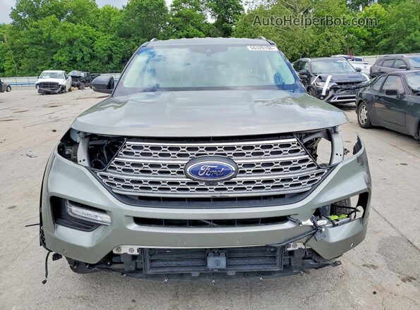 1FMSK8FH2LGC21752 2020 FORD EXPLORER Green 