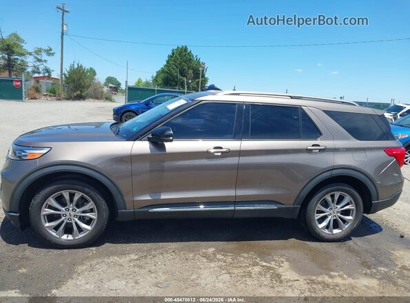 1FMSK8FH2MGB45984 2021 FORD EXPLORER Gray 