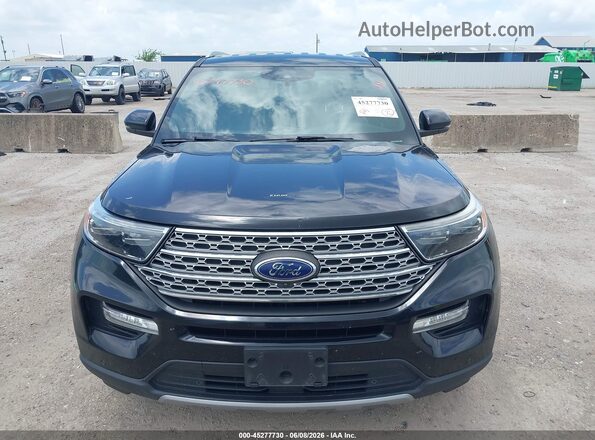 1FMSK8FH3LGC04037 2020 FORD EXPLORER Black Widok zestawu wskaźników