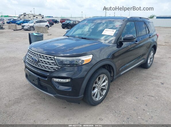 1FMSK8FH3LGC04037 2020 FORD EXPLORER Black Przód lewy