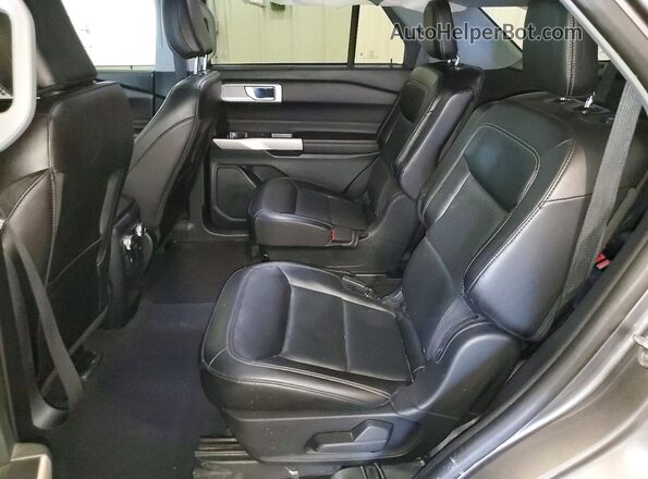 1FMSK8FH3MGB07275 2021 FORD EXPLORER Gray Սալոնի հետևի տեսք