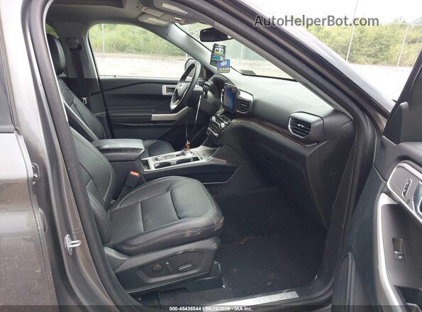 1FMSK8FH3RGA72079 2024 FORD EXPLORER Gray Widok wnętrza z przodu