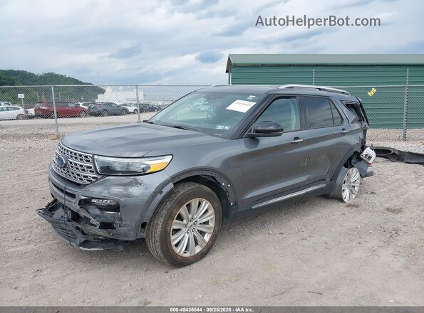 1FMSK8FH3RGA72079 2024 FORD EXPLORER Gray Przód lewy
