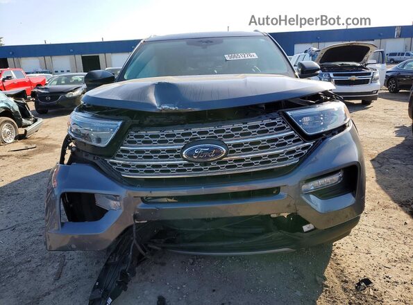 1FMSK8FH4MGB94555 2021 FORD EXPLORER Gray 