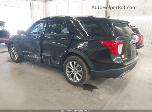 1FMSK8FH4NGA29476 2022 FORD EXPLORER Dark Blue Հետևի ձախ