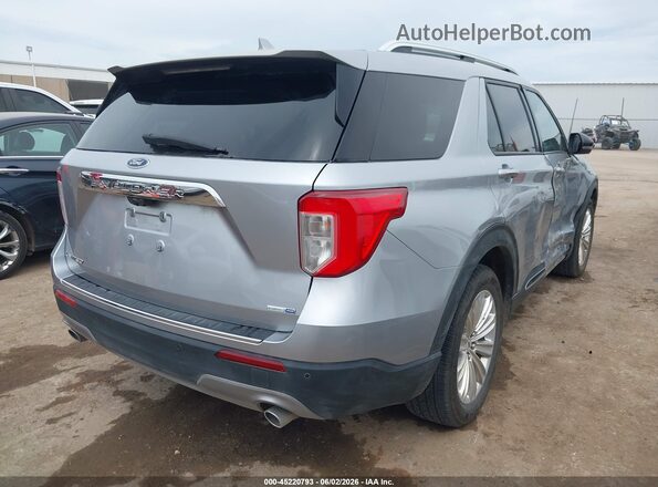 1FMSK8FH5LGA80725 2020 FORD EXPLORER Silver Задня права чверть