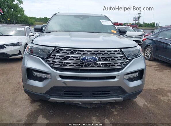 1FMSK8FH5LGA80725 2020 FORD EXPLORER Silver Вид щитка приладів