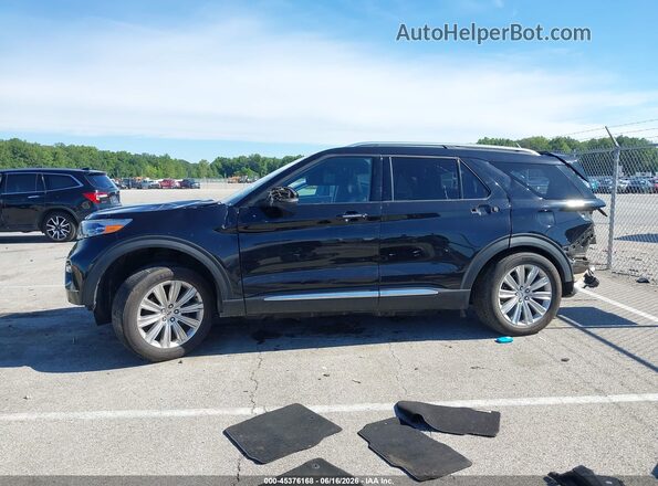 1FMSK8FH5LGC00555 2020 FORD EXPLORER Black სალონის 360-გრადუსიანი ხედი
