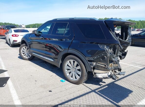 1FMSK8FH5LGC00555 2020 FORD EXPLORER Black უკანა მარცხენა