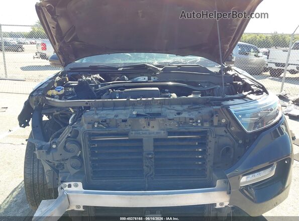 1FMSK8FH5LGC00555 2020 FORD EXPLORER Black უკანა ხედი